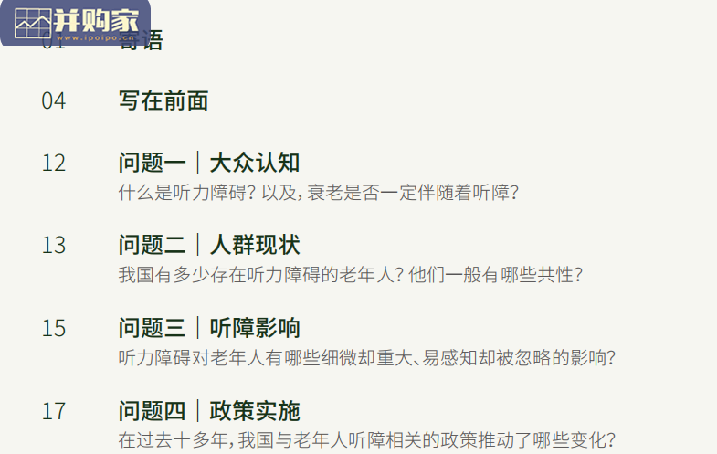 老年听障社会问题调研报告(33页)-第1张图片 老年听障社会问题调研报告(33页)-第1张图片