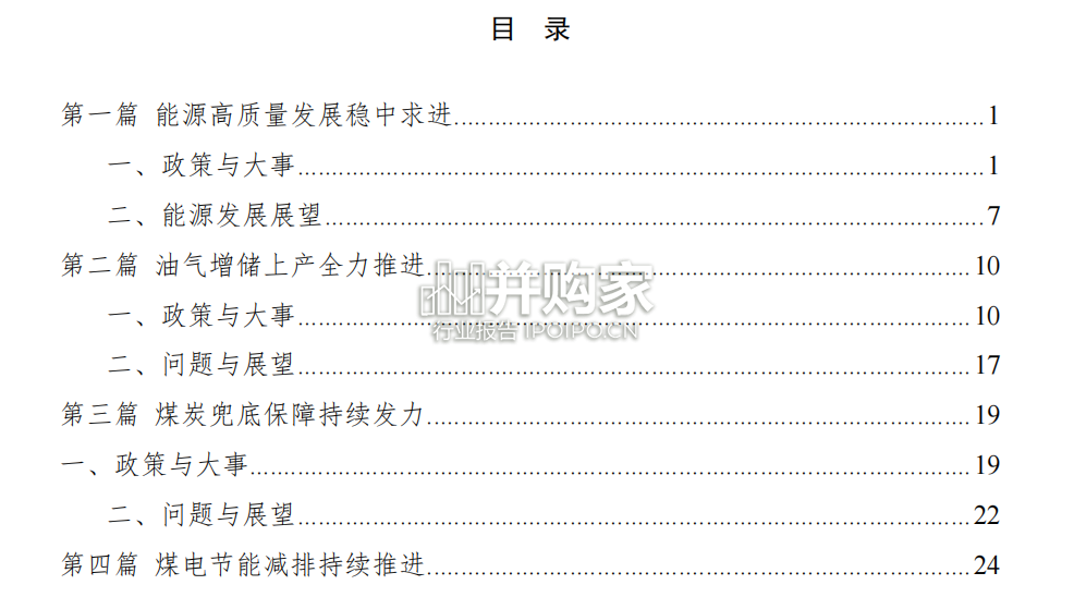 能源发展回顾与展望报告(60页)-第1张图片 能源发展回顾与展望报告(60页)-第1张图片