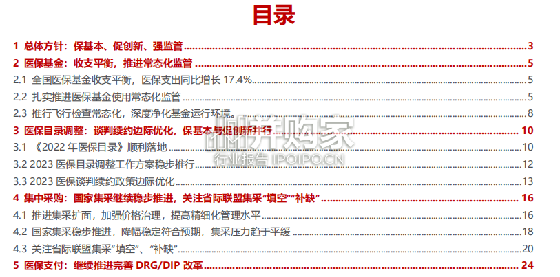医药行业政策专题报告:2023医保政策回顾(34页)-第1张图片 医药行业政策专题报告:2023医保政策回顾(34页)-第1张图片