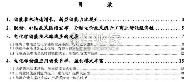 储能行业报告:储能技术路线(25页)-第1张图片 储能行业报告:储能技术路线(25页)-第1张图片