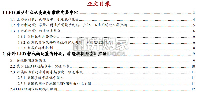 LED照明行业报告(17页)-第1张图片 LED照明行业报告(17页)-第1张图片