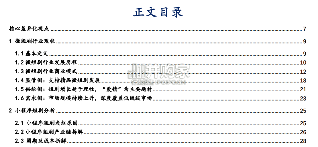 短剧行业研究报告:从互联网产品角度研判国内短剧未来的产品走向与市场空间(41页)-第1张图片 短剧行业研究报告:从互联网产品角度研判国内短剧未来的产品走向与市场空间(41页)-第1张图片