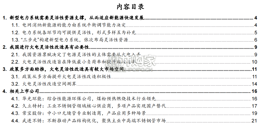 新型电力系统行业报告:电网灵活性增量主体资源,火电灵活性改造(25页)-第1张图片 新型电力系统行业报告:电网灵活性增量主体资源,火电灵活性改造(25页)-第1张图片