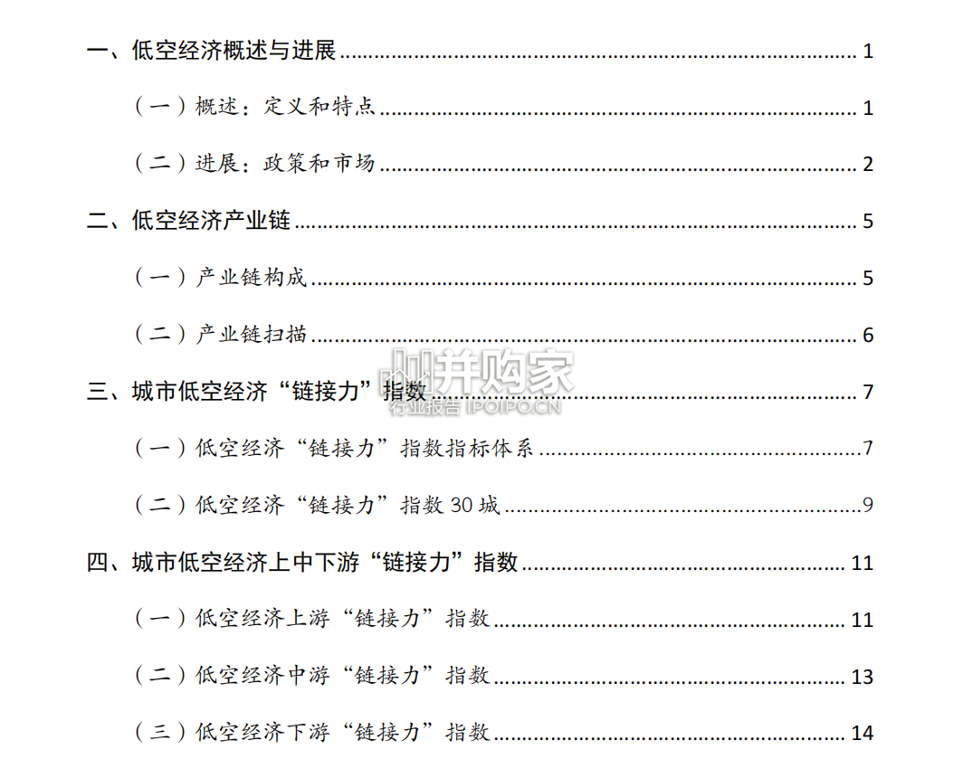 城市低空经济链接力指数报告(22页)-第1张图片 城市低空经济链接力指数报告(22页)-第1张图片