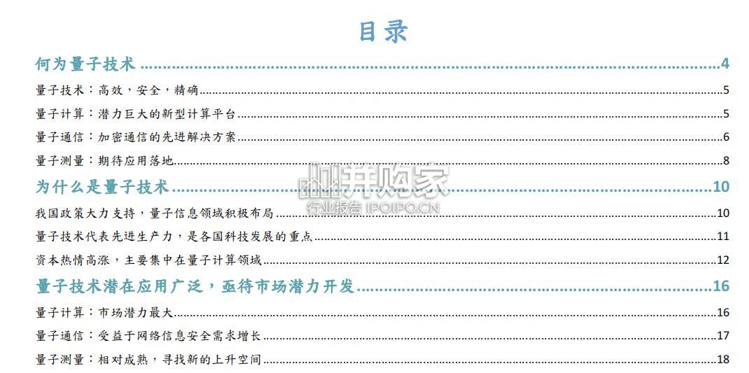 量子技术行业报告(28页)-第1张图片 量子技术行业报告(28页)-第1张图片
