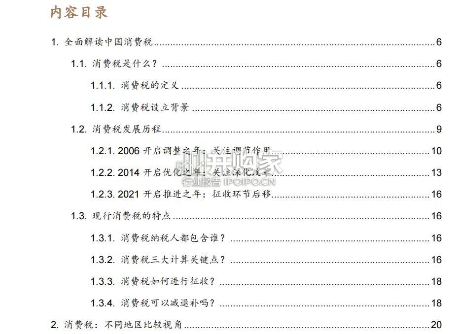 消费税不同地区比较与国内展望报告(49页)-第1张图片 消费税不同地区比较与国内展望报告(49页)-第1张图片