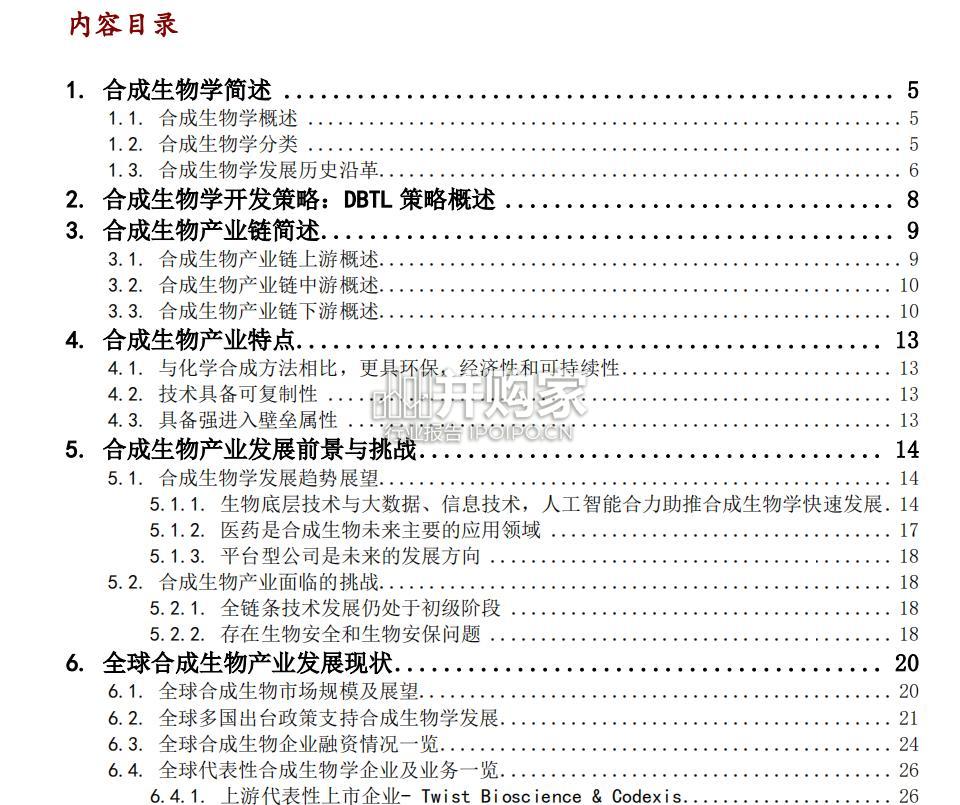 合成生物产业链分析及河南产业概况研究报告(83页)-第1张图片 合成生物产业链分析及河南产业概况研究报告(83页)-第1张图片