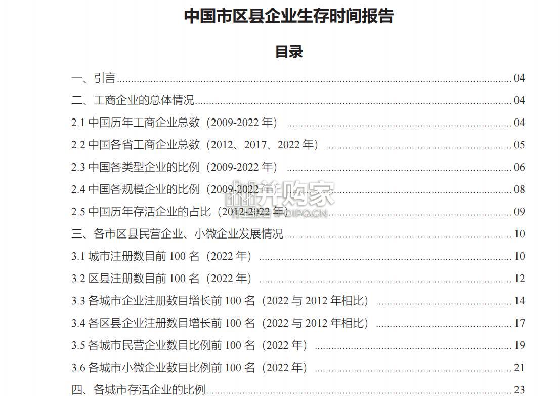 中国市区县企业生存时间研究报告:企业存续时间研究(48页)-第1张图片 中国市区县企业生存时间研究报告:企业存续时间研究(48页)-第1张图片