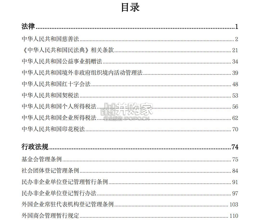 【干货】慈善领域法律法规政策汇编2024版(868页)-第1张图片 【干货】慈善领域法律法规政策汇编2024版(868页)-第1张图片