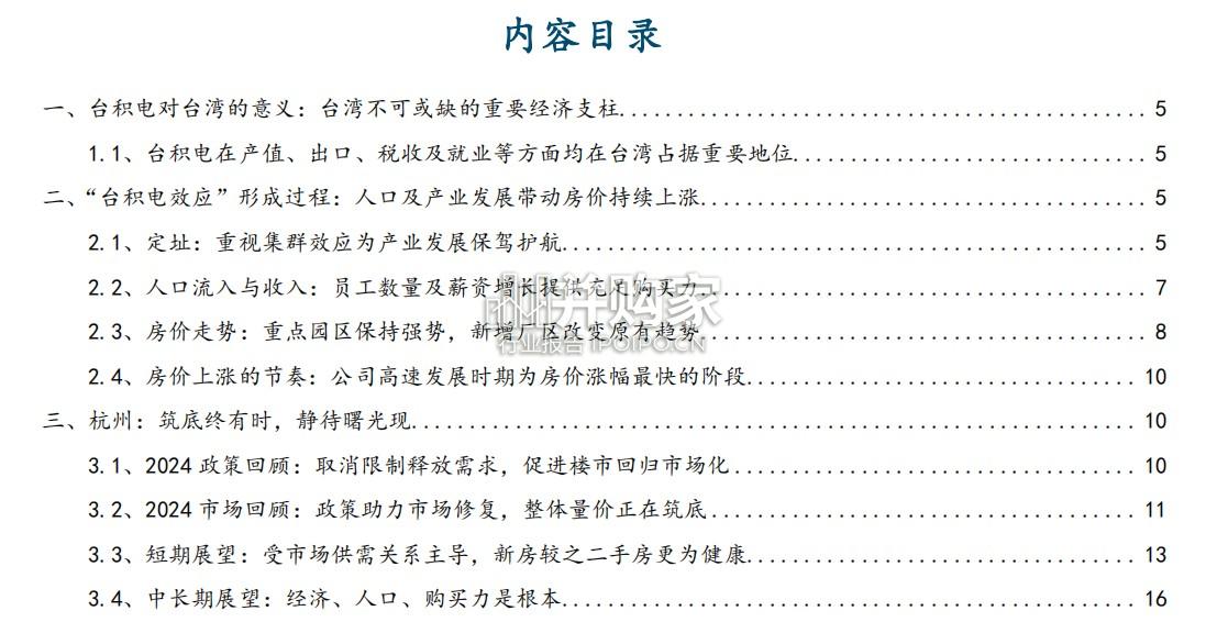 房地产行业研究报告:从“台积电效应”看杭州,科技进步支撑楼市可持续发展(24页)-第1张图片 房地产行业研究报告:从“台积电效应”看杭州,科技进步支撑楼市可持续发展(24页)-第1张图片