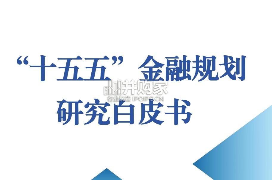 2025年“十五五”金融规划研究白皮书(85页)-第1张图片 2025年“十五五”金融规划研究白皮书(85页)-第1张图片