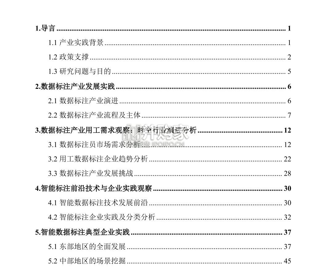 智能数据标注产业发展观察报告(60页)-第1张图片 智能数据标注产业发展观察报告(60页)-第1张图片