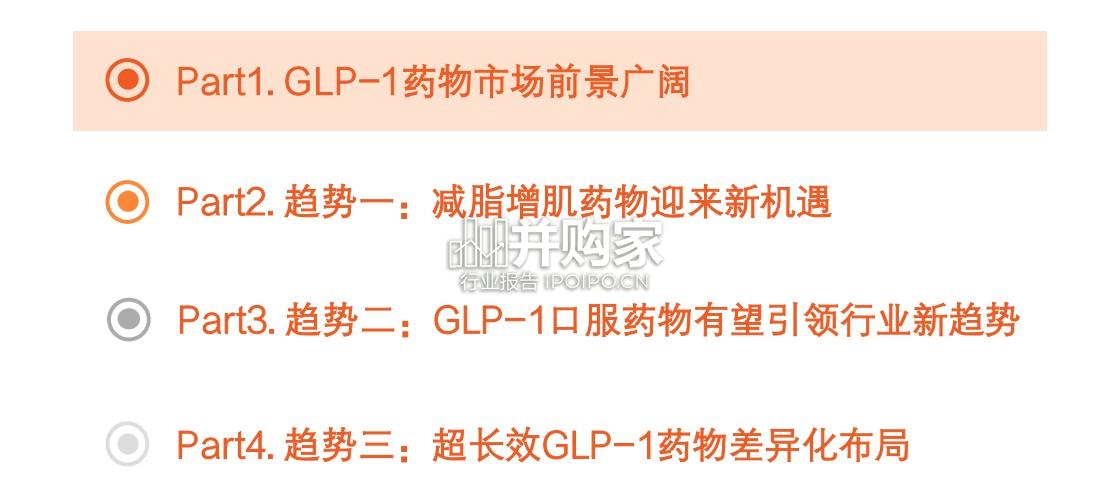 GLP-1药物行业报告:减脂增肌、口服剂型、超长效制剂赛道(32页)-第1张图片 GLP-1药物行业报告:减脂增肌、口服剂型、超长效制剂赛道(32页)-第1张图片