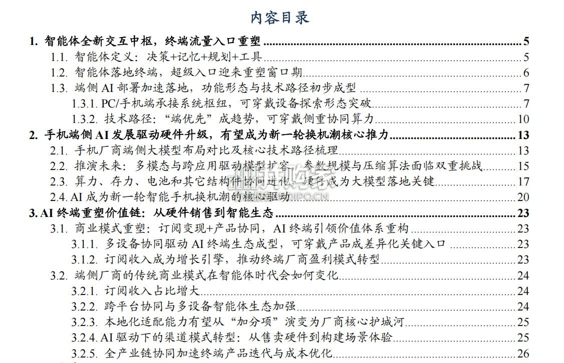端侧AI行业报告:AI终端、手机端侧 AI (30页)-第1张图片 端侧AI行业报告:AI终端、手机端侧 AI (30页)-第1张图片
