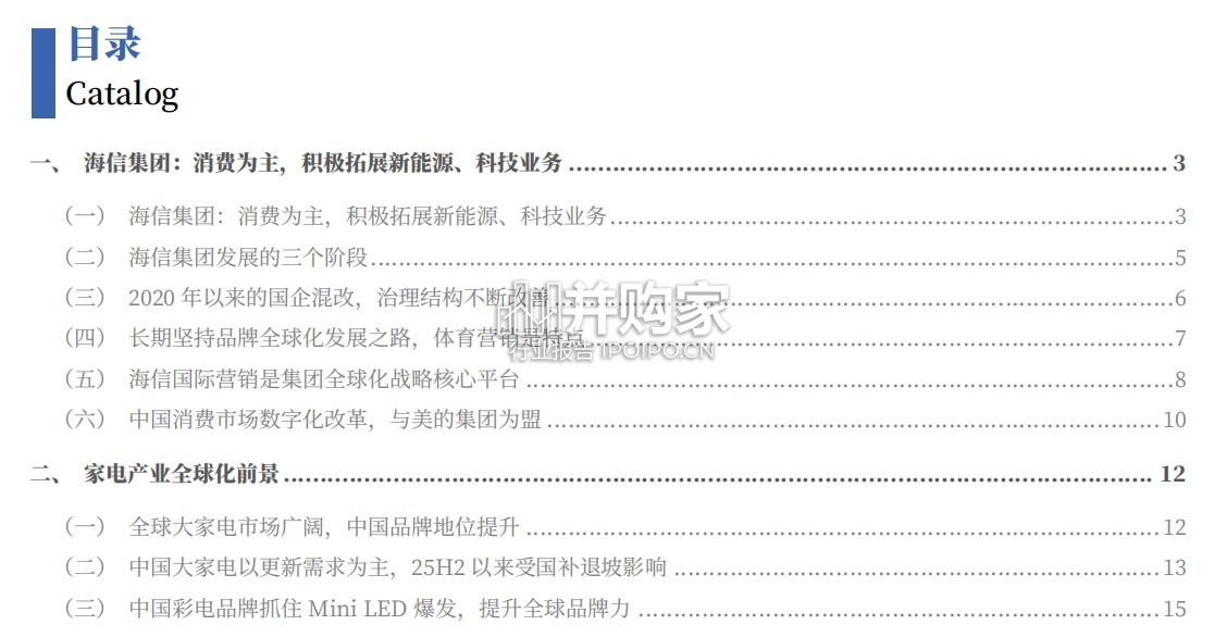 家用电器行业报告:海信集团专题(32页)-第1张图片 家用电器行业报告:海信集团专题(32页)-第1张图片