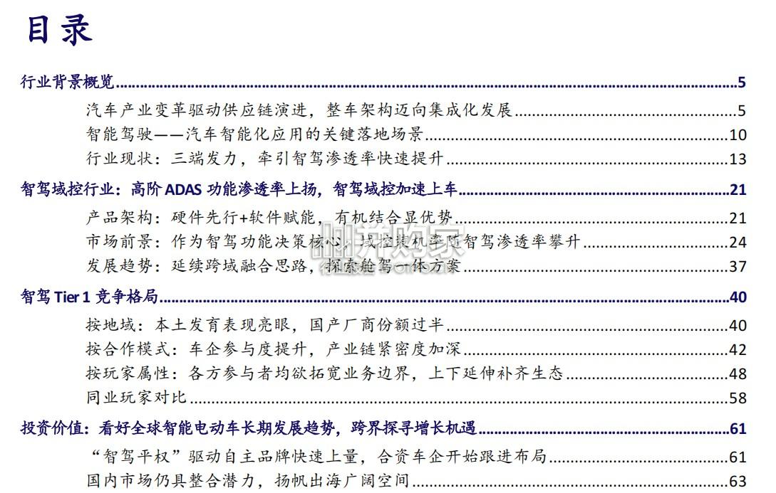 智驾Tier+1行业报告:技术普惠风犹劲,扬帆出海踏浪疾(146页)-第1张图片 智驾Tier+1行业报告:技术普惠风犹劲,扬帆出海踏浪疾(146页)-第1张图片