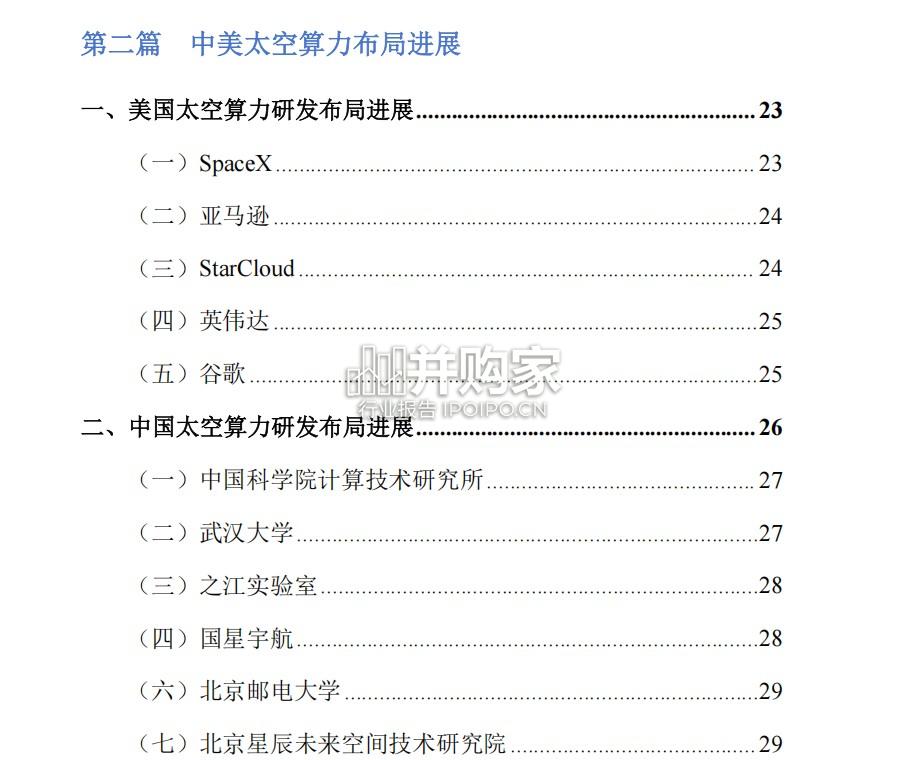 太空算力发展研究报告:商业航天时代来临(48页)-第1张图片 太空算力发展研究报告:商业航天时代来临(48页)-第1张图片