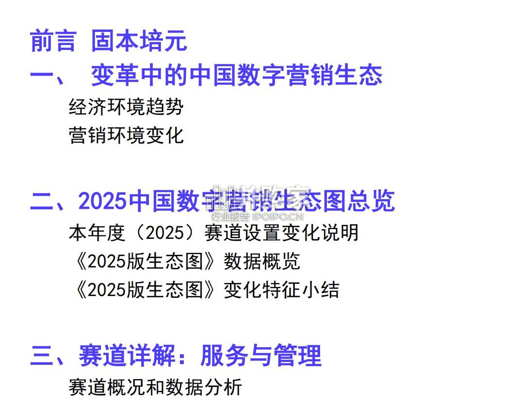 《中国数字营销生态图2025版》解读报告(108页)-第1张图片 《中国数字营销生态图2025版》解读报告(108页)-第1张图片