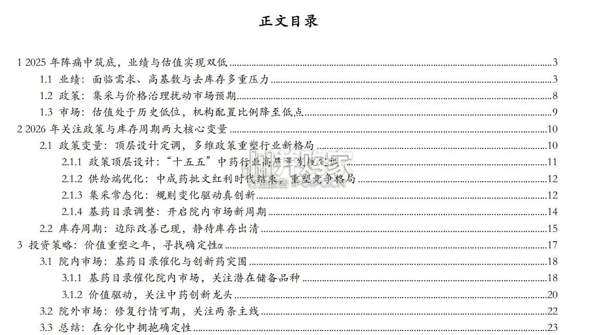 中药行业研究报告(26页)-第1张图片 中药行业研究报告(26页)-第1张图片