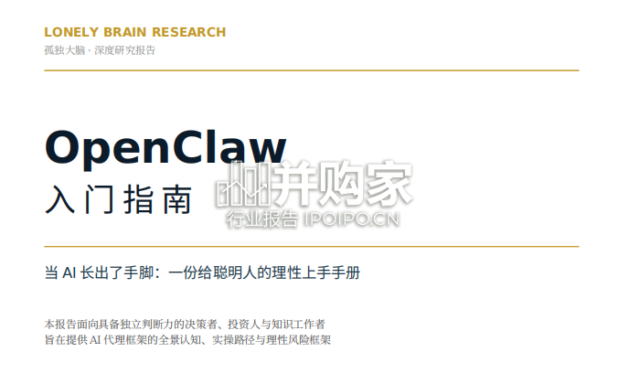 OpenClaw入门指南:龙虾完整手册(40页)-第1张图片 OpenClaw入门指南:龙虾完整手册(40页)-第1张图片