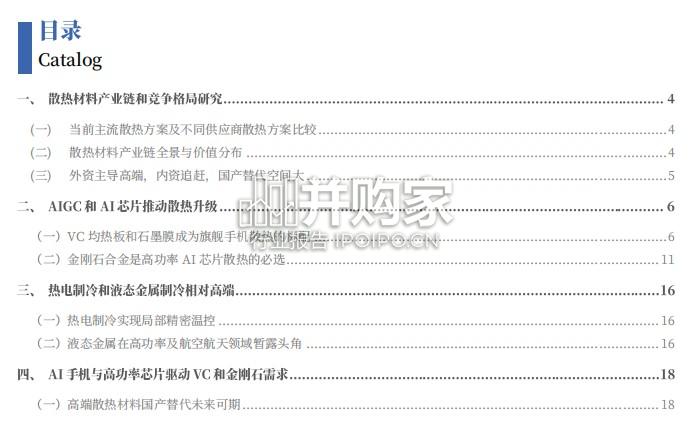 散热材料行业报告:AI推升VC和金刚石散热需求(21页)-第1张图片 散热材料行业报告:AI推升VC和金刚石散热需求(21页)-第1张图片