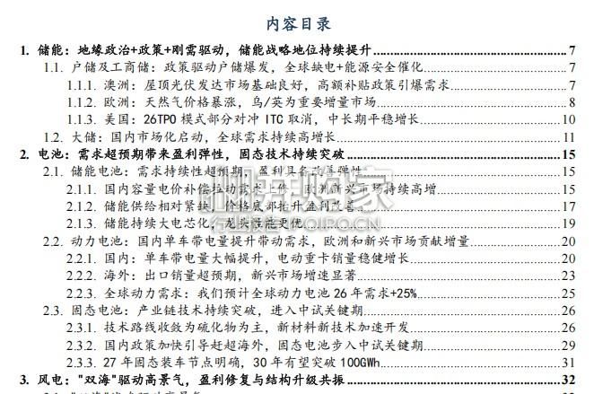电新行业报告:储能、锂电、海风高景气(51页)-第1张图片 电新行业报告:储能、锂电、海风高景气(51页)-第1张图片