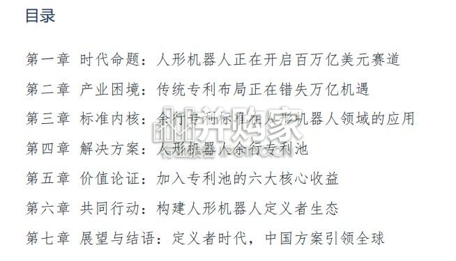 人形机器人行业报告:从技术突破到生态定义 余行专利池白皮书(75页)-第1张图片 人形机器人行业报告:从技术突破到生态定义 余行专利池白皮书(75页)-第1张图片