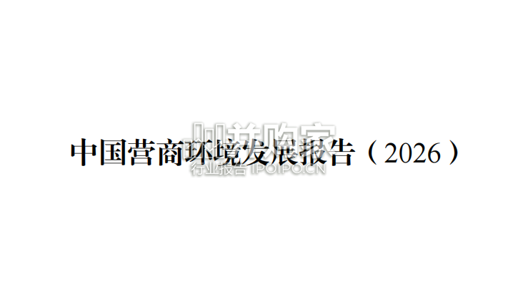中国营商环境发展报告(49页)-第1张图片 中国营商环境发展报告(49页)-第1张图片