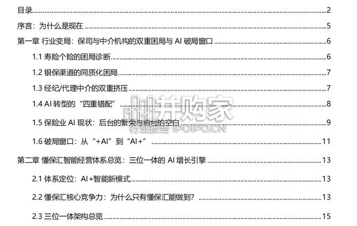 智能经营体系蓝皮书:2026年AI驱动保险新增长(48页)-第1张图片 智能经营体系蓝皮书:2026年AI驱动保险新增长(48页)-第1张图片